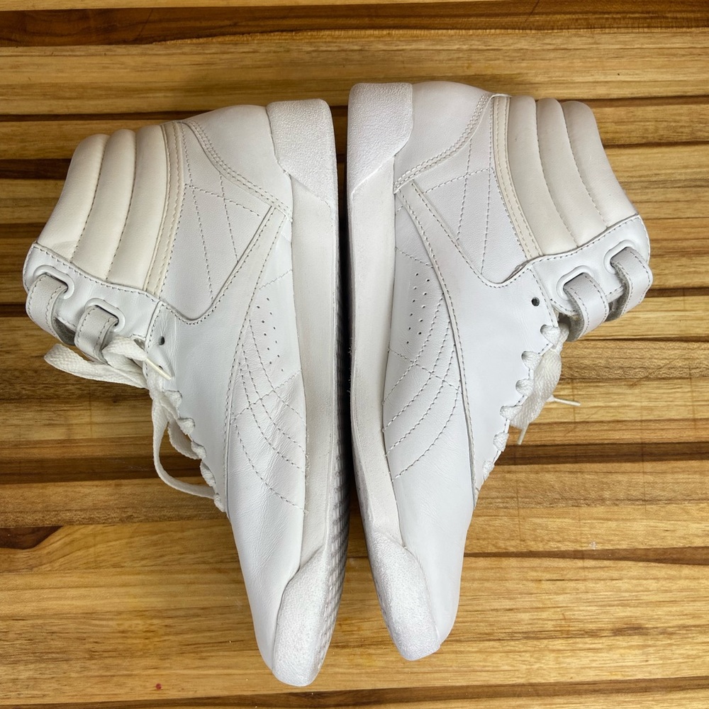 Reebok Women's High-Top White Sneakers - Picture 3 of 5